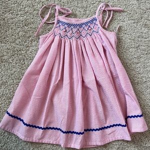 12M smocked summer dress